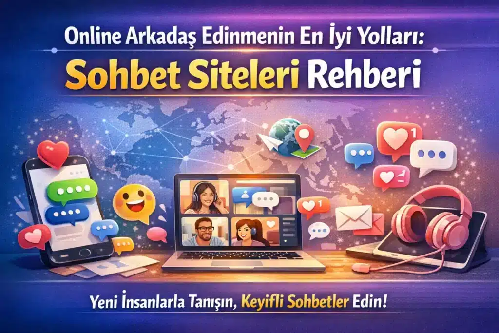 Online Arkadaş Edinmenin En İyi Yolları: Sohbet Siteleri Rehberi