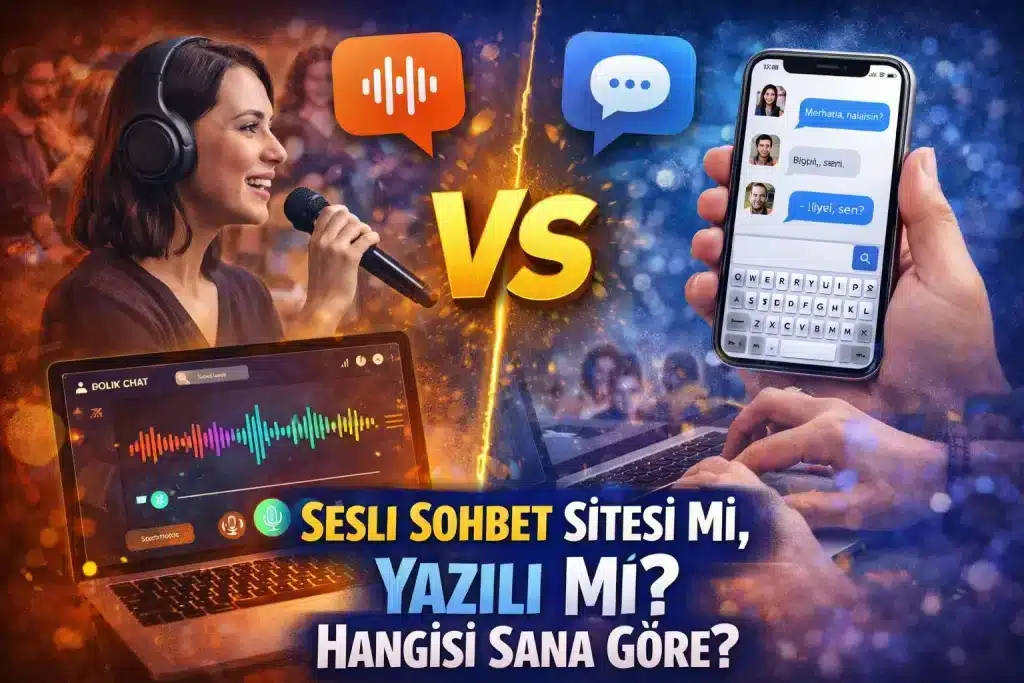 Sesli Sohbet Sitesi Mi, Yazılı Mı? Hangisi Sana Göre?