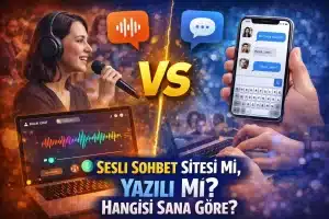 Sesli Sohbet Sitesi Mi, Yazılı Mı? Hangisi Sana Göre?