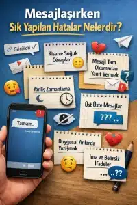 Mesajlaşırken Sık Yapılan Hatalar Nelerdir?