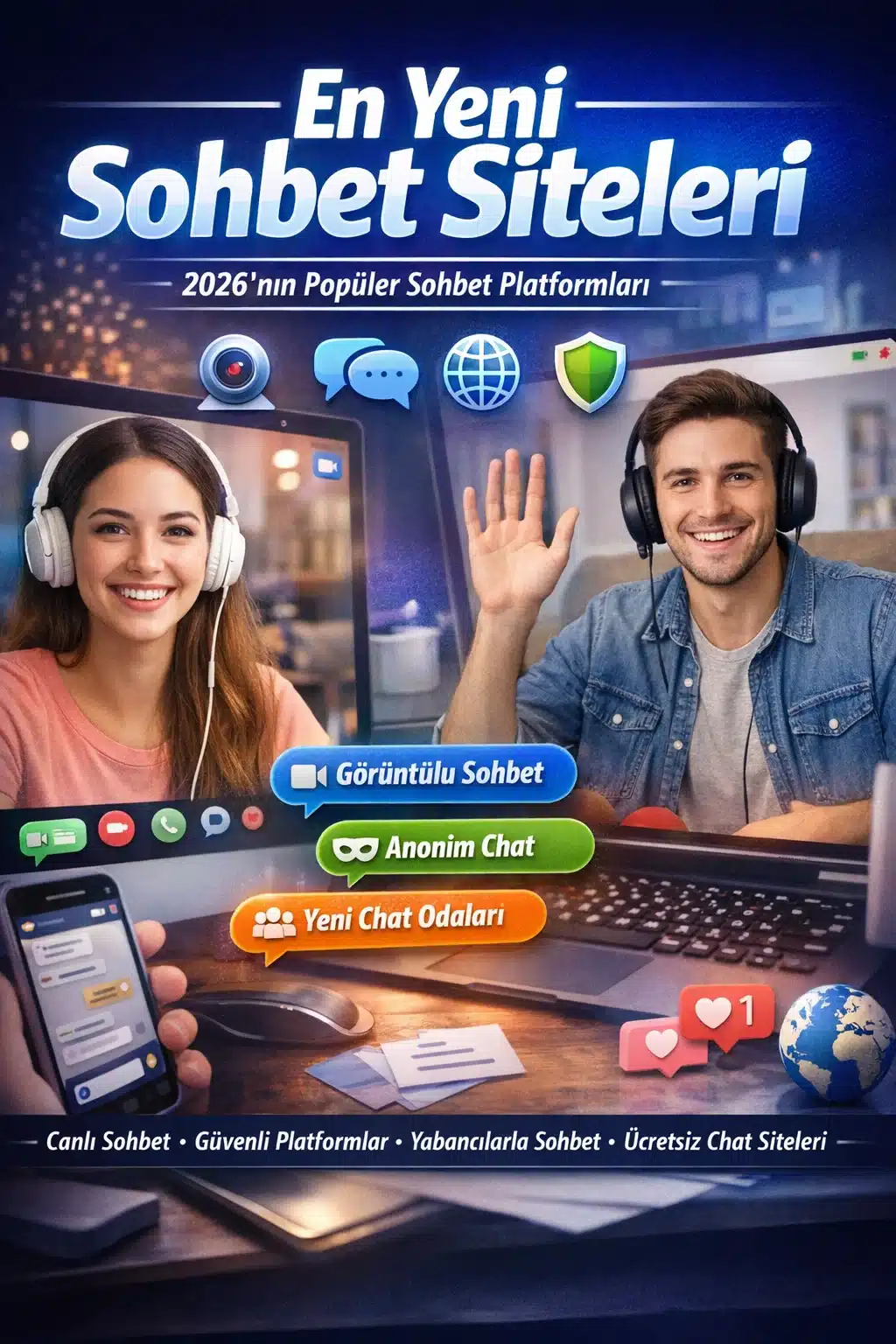En Yeni Sohbet Siteleri: 2026’da Online Sohbetin Yeni Adresleri