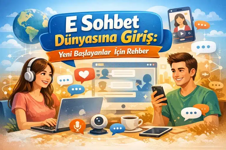 E Sohbet Dünyasına Giriş: Yeni Başlayanlar İçin Rehber