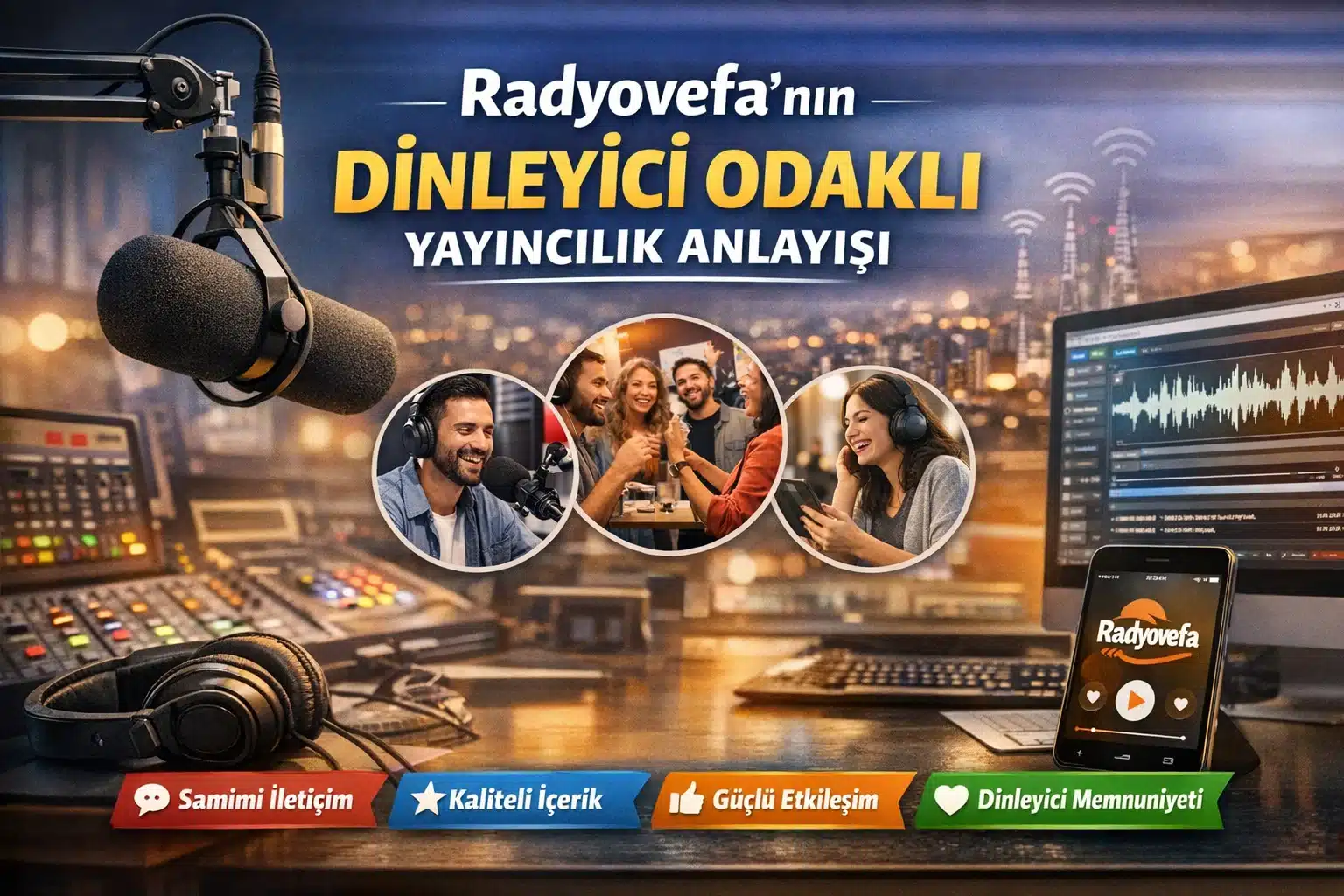 Radyovefa’nın Dinleyici Odaklı Yayıncılık Anlayışı